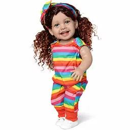 Реалістична Кукла Реборн 55 см повністю силіконова Doll Reborn Baby К0100702