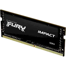 Оперативна пам'ять Kingston Fury 16GB SODIMM DDR4 3200MHz Impact Black (KF432S20IB/16)