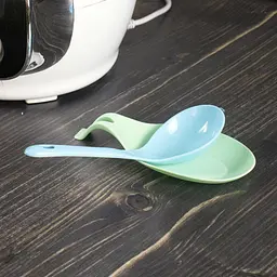Ложка для мультиварки рису половник пластикова глибока 22х7 см, Kitchen Master Білий 86665 - мініатюра 7