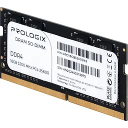 Модуль пам'яті ProLogix DDR4 8GB SO-DIMM 3200MHz (PRO8GB3200D4S) - мініатюра 3