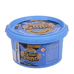 Песок кинетический Danko Toys Stretch Sand от 3 лет 400 г Синий (PZ-340-P-91)