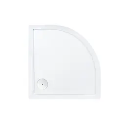 Душовий піддон Qtap Robin 308812C 80x80x12 см + сифон Білий - мініатюра 3