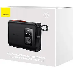 Автомобільний компресор Baseus Mega EnergyPump Series Dual Cylinder Wireless Inflator [CRNL060001] [90514] - мініатюра 7