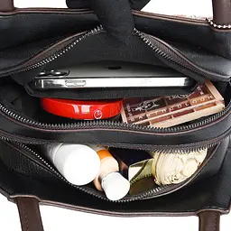 Сумка жіноча Musie Italian Bags Чорний 32х13х21 см (id_1241) - мініатюра 3