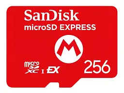 Карта пам'яті SanDisk microSDXC Express для Nintendo Switch 2 256 GB (SDSQXFN-256G-GR6ZN) - мініатюра 2