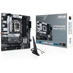 Материнська плата Asus Prime B660M-A WIFI D4 s1700 B660 4xDDR4 M.2 HDMI DP Wi-Fi BT mATX - мініатюра 7