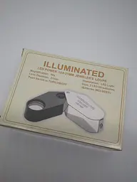 Лупа ювелірна Magnifier 21002 10 кратна 21мм діаметром - мініатюра 2