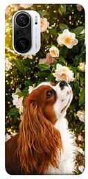 TPU чохол Demsky Flower spaniel для Xiaomi Redmi K40 / K40 Pro / K40 Pro+ / Poco F3