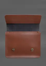 Шкіряна сумка-портфель Porte світло-коричневий - мініатюра 5