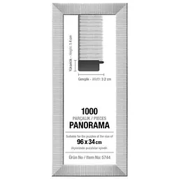Рамка для пазлів Art Puzzle 1000 ел. панорама 30 мм біла (5744)