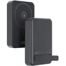 Зовнішній акумулятор XO PR231 magnetic 15W 10000mAh магнітний чорний 6920680851454 - мініатюра 2