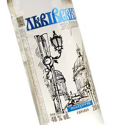 Горілка Львівська Шляхетна 40% 0.25 л - мініатюра 5