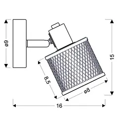 Бра Candellux 91-81377 CANABERA - мініатюра 4