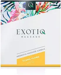 Масажна Свічка Exotiq Massage Candle Ylang Ylang 200g - мініатюра 4