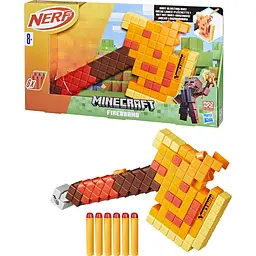 Бластер-сокира Hasbro Nerf Minecraft Firebrand Dart-Blasting Axe (F8953) - мініатюра 2