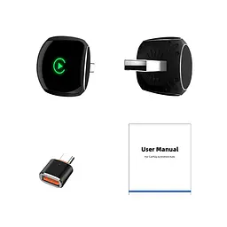 Бездротовий USB адаптер CarAIBOX EC15-WH 2в1 для Apple CarPlay та Android Auto - мініатюра 10