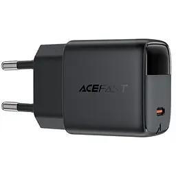 МЗП Acefast A113 PD20W GaN (1USB-C) + кабель Type-C to Type-C Black - мініатюра 4