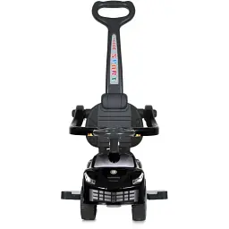 Дитяча каталка-толокар Bambi Racer M 5728L-2 з батьківською ручкою чорний - мініатюра 5
