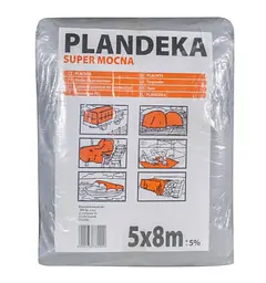 Тент Shadow "PLANDEKA" від дощу 160г/м² 5х8 м ТЕНТ00062
