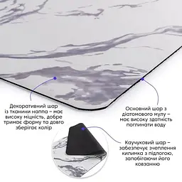 Килимок вологопоглинаючий Wall Sticker 50х80х3 мм SW-00001890 - мініатюра 3
