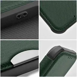 Шкіряний чохол-книжка GETMAN Razor (PU) для Samsung Galaxy A15 4G/5G / M15 5G Green - мініатюра 4