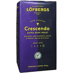 Кава мелена Lofbergs Crescendo Extra Dark Roast 500 г