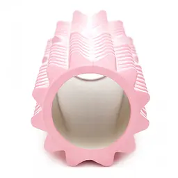 Масажний ролик Cornix EVA 45 x 14 см (валик, ролер) XR-0336 Light Pink - мініатюра 5