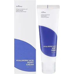 Крем для глибокого зволоження шкіри 100 мл Isntree Hyaluronic Acid Moist Cream - мініатюра 1