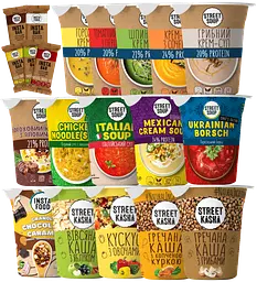 Street Soup ALL INCLUSIVE SET — набір крем-супів, каш і батончиків