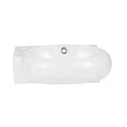 Умивальник Qtap Leo 420x280x150 White QT11111008RW, Білий - мініатюра 3