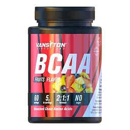 Амінокислота BCAA, 300 грам Фруктовий пунш Vansiton fit0018496