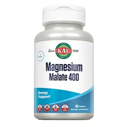 Магній малат, Magnesium Malate 400 mg - 90 tabs