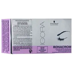Фарба для брів та вій Schwarzkopf Professional Igora Bonacrom Brown 25 мл (15мл+10мл) коричневий (2028231) - мініатюра 3