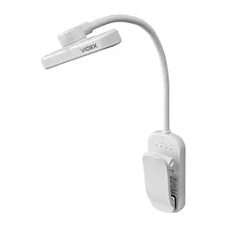 LED світильник акумуляторний для читання Videx VL-NL134W White (29268-000) - мініатюра 3