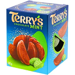 Уцінка. Шоколадний апельсин Terry's Chocolate Mint Milk 145 г  - мініатюра 3