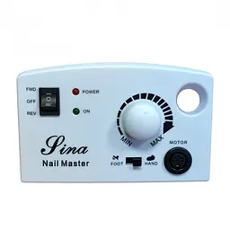 Фрезер для манікюру та педикюру 30000 оборотів Nail Master Lina 5227 фрезер для нігтів білий - мініатюра 3