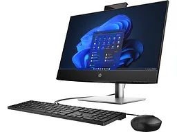 Комп'ютер персональний моноблок HP ProOne 440-G9 23.8" FHD IPS AG Intel i5-14500 16GB F512GB UMA WiFi кл+м DOS чорний - мініатюра 2