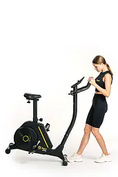 Велотренажер Besport BS-6047 MAYBIKE електромагнітний чорно-жовтий - мініатюра 11