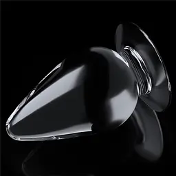 Анальна пробка Lovetoy Flawless Clear, 11,5 см (прозорий) - мініатюра 3