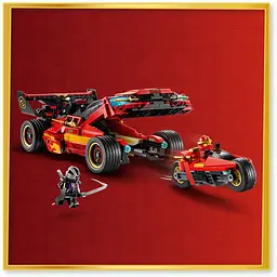 Конструктор LEGO Ninjago Переслідувач ніндзя X-1 - 15-та річниця (71867) - мініатюра 10