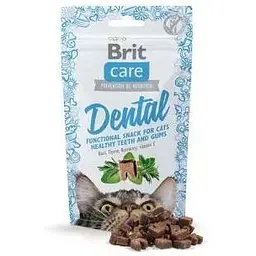 Функціональні ласощі для котів Brit Care Dental З індичкою 50 г - мініатюра 2