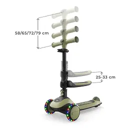 Самокат Kinderkraft Halley 2 Grassland Green (KRHALL02GRE0000) (5902533930180) - мініатюра 5