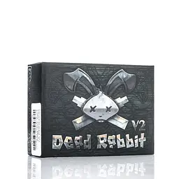 Дрипка для електронної сигарети Dead Rabbit V2 RDA 24mm Black (am365) - мініатюра 2
