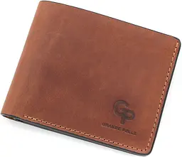 Чоловічий шкіряний портмоне GRANDE PELLE 11х9х2 см acs0024467