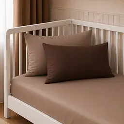 Дитяча постільна білизна MIRSON BABY фланель Cappuchino/Brown 110х160см (2200012799444) - мініатюра 9