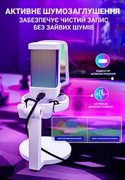Мікрофон Fifine White (Q6W) - мініатюра 9