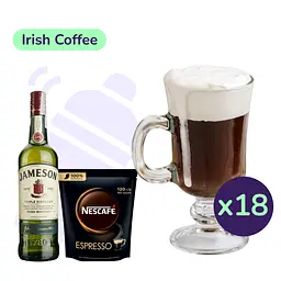 Коктейль Irish Coffee (набор ингредиентов) х18 на основе Jameson