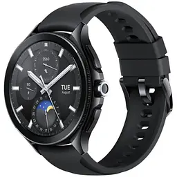 Смарт-годинник Xiaomi Watch 2 Pro Black Case with Black Fluororubber Strap (BHR7211GL)