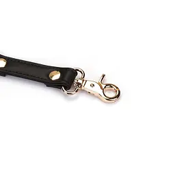 Фіксатор Liebe Seele Dark Candy Hogtie With Gold Hardware чорний - мініатюра 3