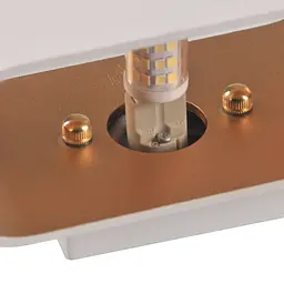 Бра Polux Goldlux 324429 Elissa G9 1x10W IP20 WH - мініатюра 5